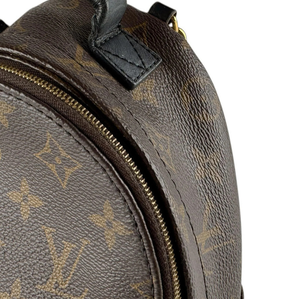 LOUIS VUITTON Authentic Brown Monogram Canvas Backpack - Picture 7 of 13